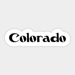 Colorado Cam Sticker